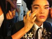 Crystal Renn Dolce Gabbana Vogue Japan...shooting progress