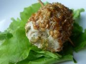 Involtino storione ripieno seppie crosta sesamo