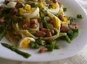 ...pasta mugnaia asparagi, mortadella uova...