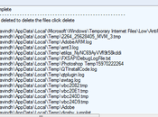 Eliminare file inutili