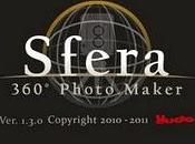 Realizza fantastiche foto gradi l'app Sfera.