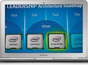 processori Sandy Bridge nuovi MacBook