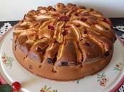 Torta mele ribes rosso