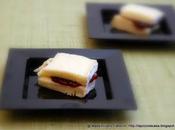 Detto fatto: piccoli sandwich caciotta Kremina confettura visciole (ciliegie selvatiche)