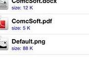 iZip l'applicazione gestione file iPhone iPad.