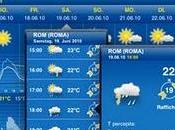 previsioni meteo aggiornate l'app WeatherPro iPad.