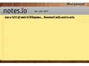 Notes.io servizio blocco appunti online facile veloce