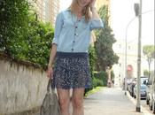 Jeans Shirt Sequin Skirt
