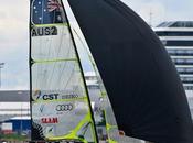 Open Europeans Helsinki 2011 Australia 49er, lead men, Spain leads women, Croatia Finn seniors juniors