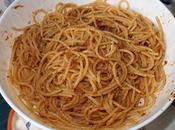 Spaghetti pesto pomodori secchi