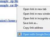 Open with Gdocs estensione Chrome aprire file Google Docs