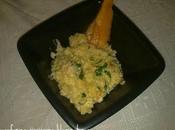 ...risotto melone, burro salato crema salmone...