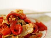 Sempre rubrica “ricette veloci” coniglio insalata peperoni