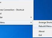 Quick Menu programma avviare programmi rapidità
