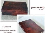 Decoupage: cuoio anticato