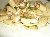 Paccheri zucchine bottarga Cabras