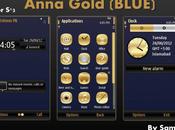 Anna Gold Blue Black Samy