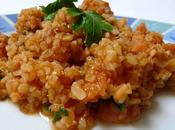 bulgur ragù merluzzo
