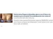 Attenzione video falso facebook "dolcissima biondina"