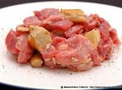carne cruda: tartare vitello funghi porcini, semi girasole sale rosa murray