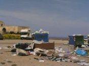 Cinisi: Tonnara dell’Orsa, tendopoli