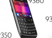 Novità Nuovi Blackberry Curve 9350, 9360 9370