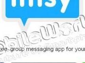 Imsy Social Messenger gratuito Apple, Android Symbian