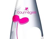 Acqua Evian: bottiglia disegnata Courregès 2012