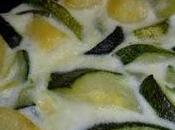 Frittata bianca zucchine patate profumata basilico