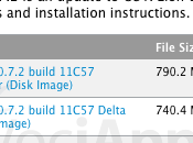 Apple rilascia versione Lion 10.7.2 sviluppatori build 11C57