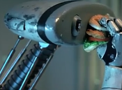 Hamburger, robot laser