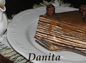 Torta crepes alla crema nocciole