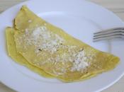 Crèpes quattro formaggi