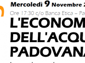 Confservizi Veneto firma l’intesa Responsabile. Convegno novembre Banca Etica Padova tema “Economia dell’Acqua, Sostenibilità Responsabilità Territorio Padovano”