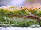 Gateau patate agli spinaci