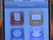 Applicazione Print&Share; iPhone