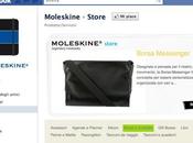 nascar realizza Facebook store Moleskine