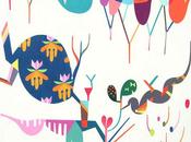 Patterns colori caleidoscopici nelle opere takashi iwasaki
