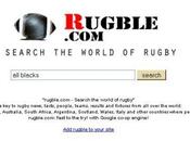 Rugble.com, primo motore ricerca ovale