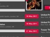 Songkick avvisa quando concerto!