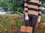 Bicolor outfit: Camel Black