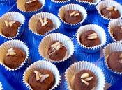 Tartufini panna, cioccolato mandorle