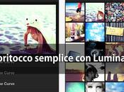 Fotoritocco semplice iPhone iPad Luminance