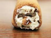 Cannolo farro ripieno ricotta bufala, cioccolato Modica pistacchi Bronte