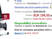 Playstation Amazon Italia effettua pesante taglio prezzo, parte