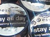 essence stay long lasting eyeshadows