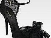 Dolce Gabbana pizzo satin sandali Natale