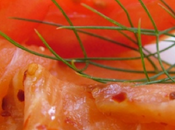 Antipasto salmone crudo affumicato