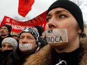 Molte proteste russia contro vittoria putin suoi brogli