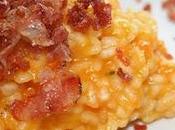 Risotto zucca croccante pancetta rosmarino